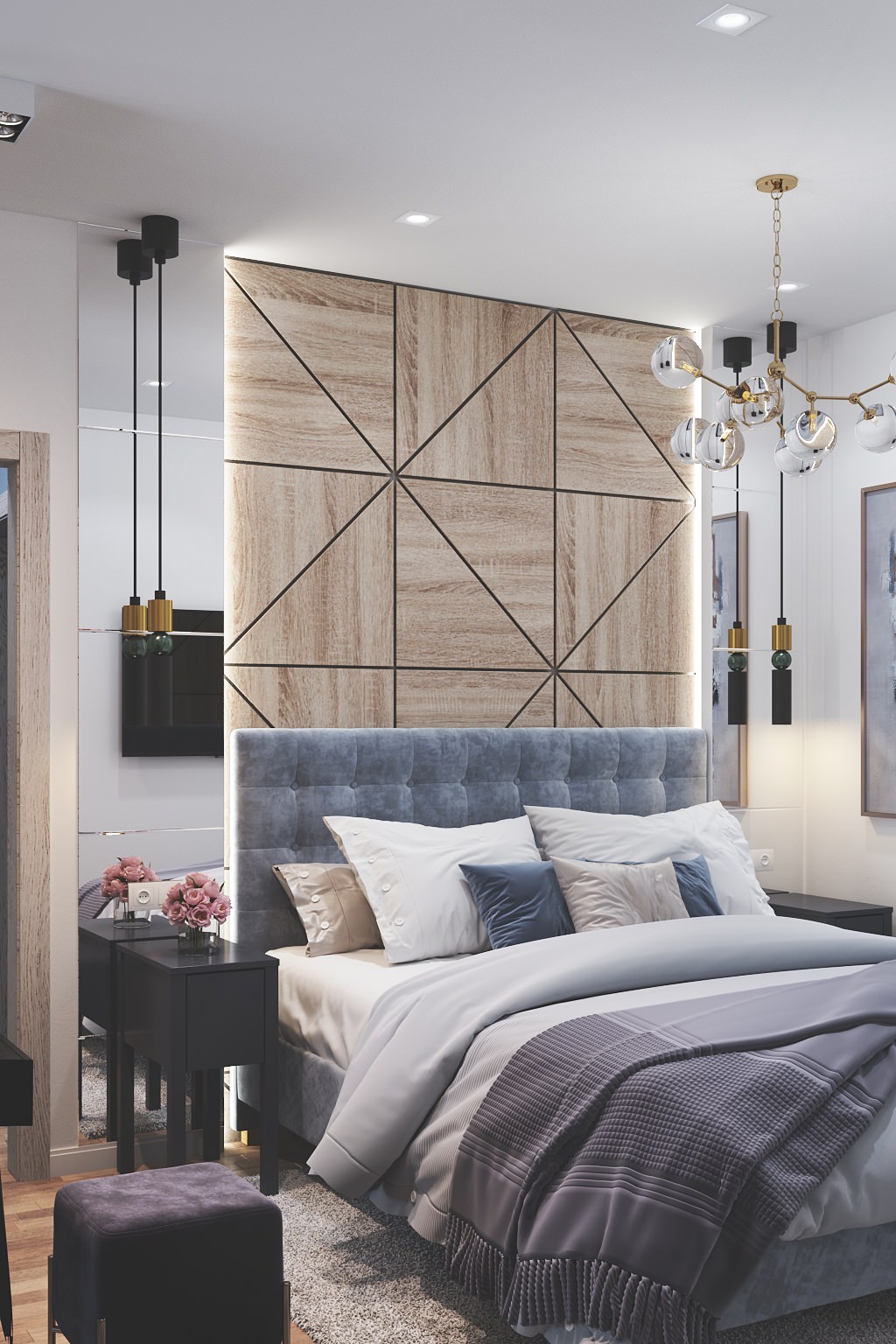 Для счастливой жизни. Проект квартиры 90 м2.