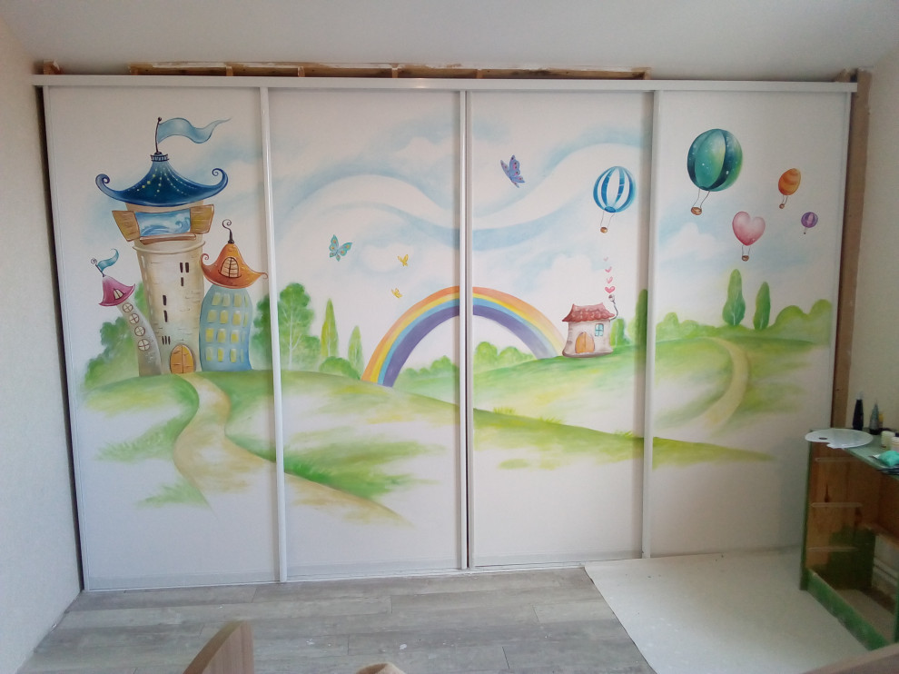 Обложка проекта: Роспись в детской