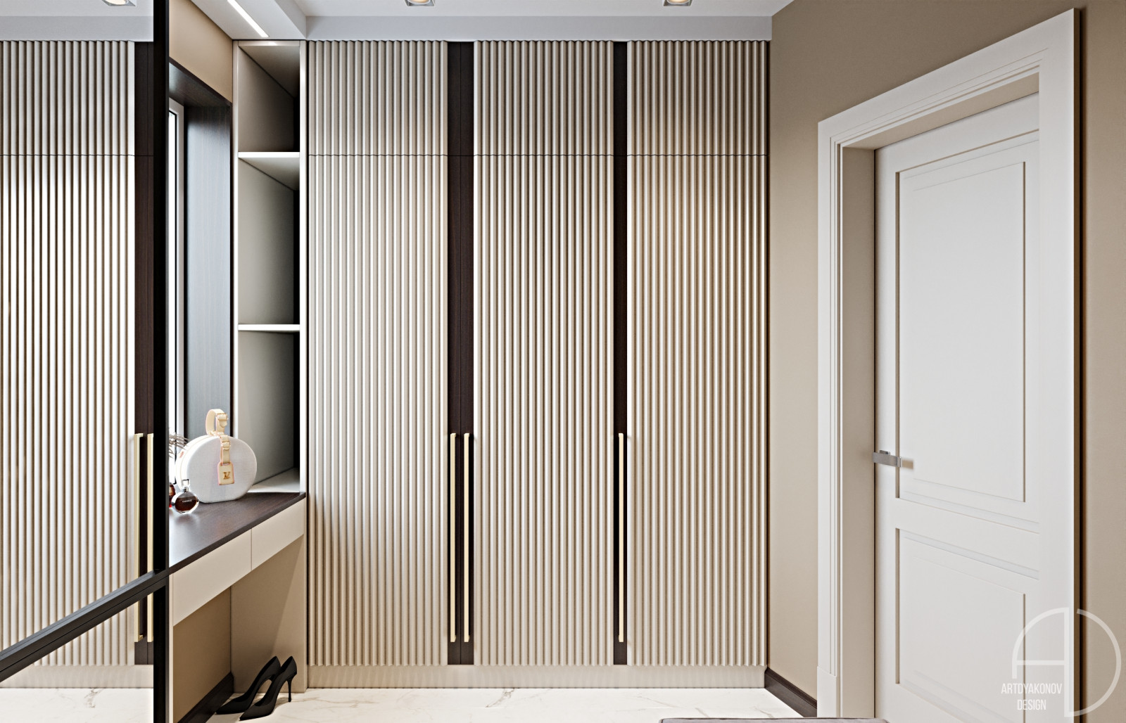 Дизайн интерьера загородного дома. Поселок Зеркальный 250 м2