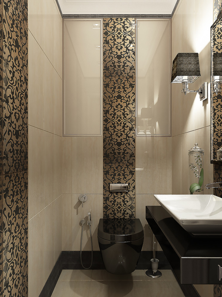 Гостевой санузел в проекте ЖК "Лобочевский"