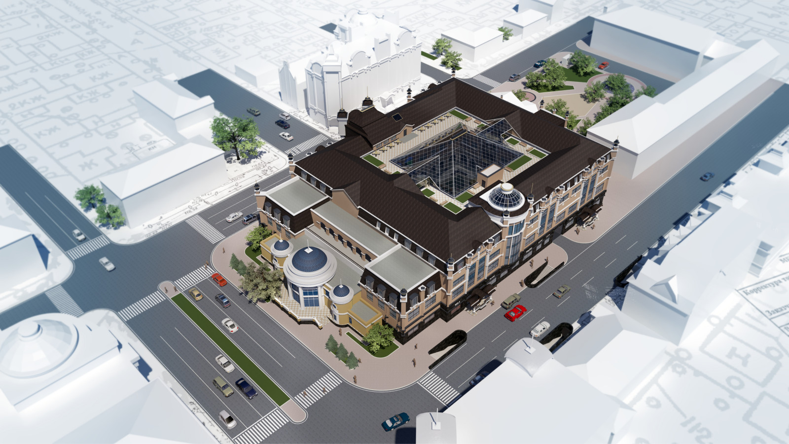 Обложка проекта: Многофункциональный общественный центр