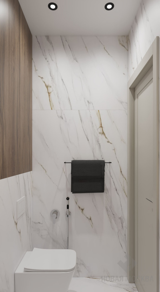 Дизайн-проект трехкомнатной квартиры ЖК "Лучи"