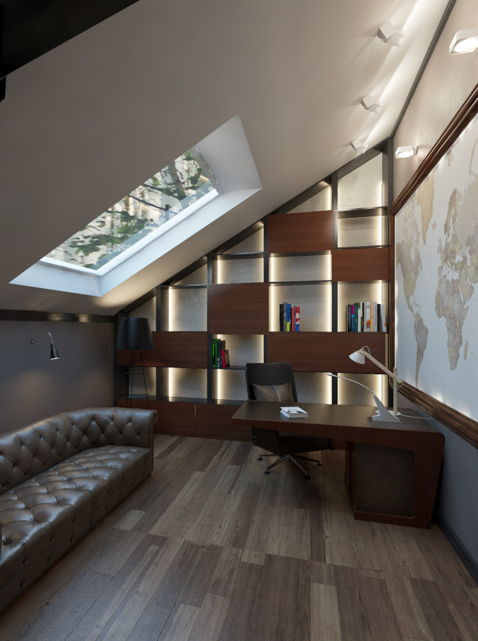 Таунхаус в стиле современного шале