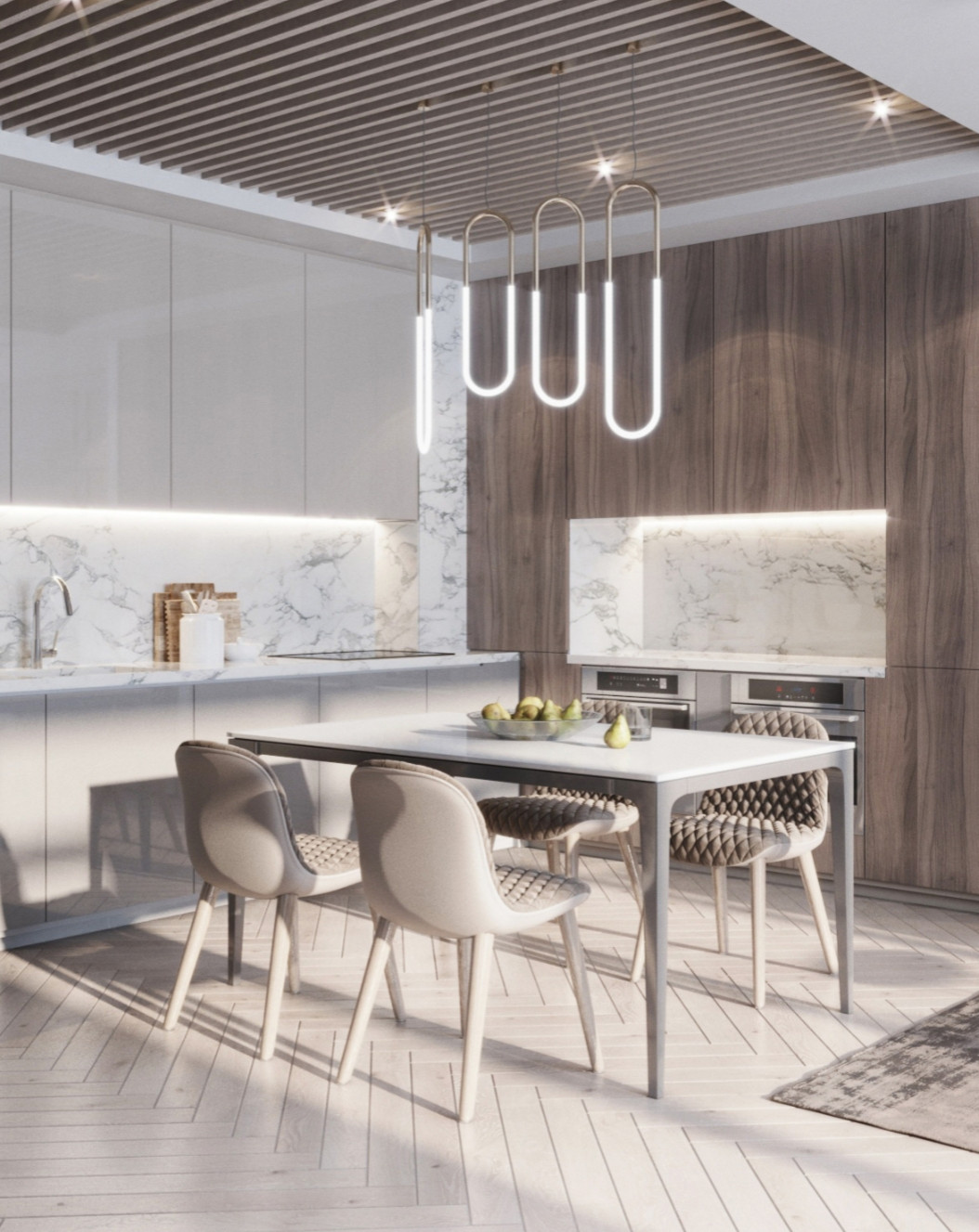 Обложка проекта: Современная большая квартира