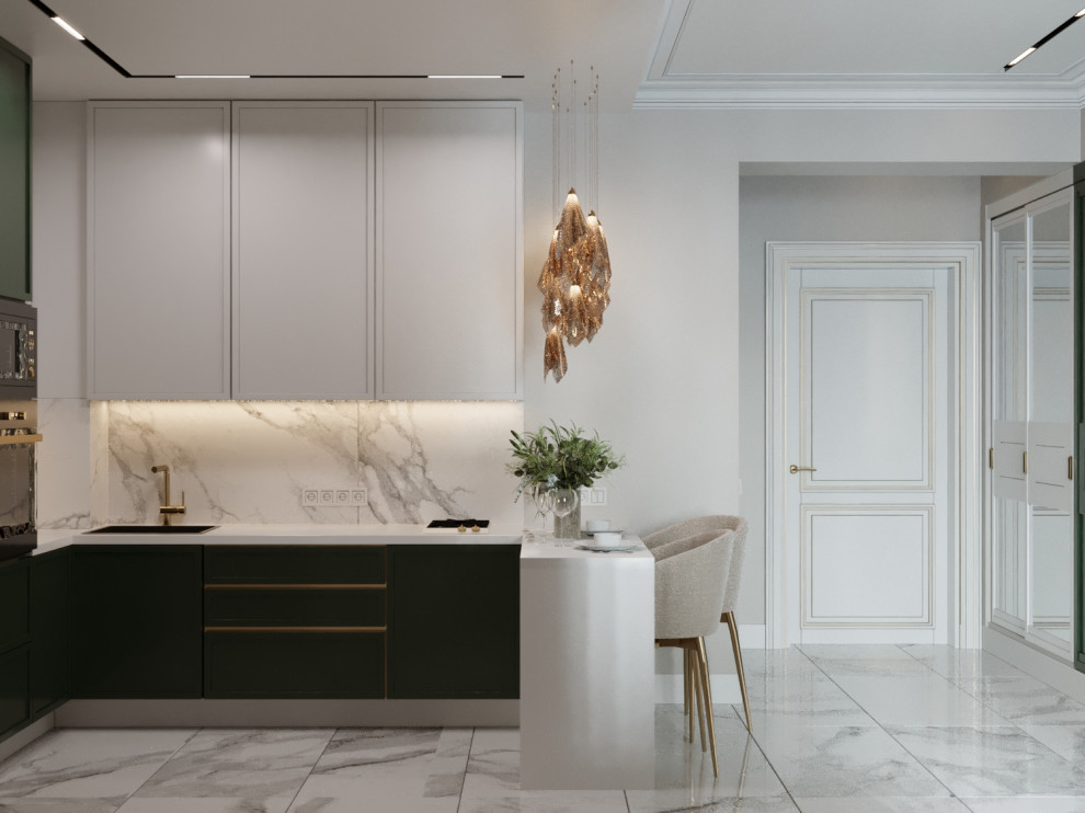 Обложка проекта: 1-комнатная квартира в ЖК "Флора". Сочи