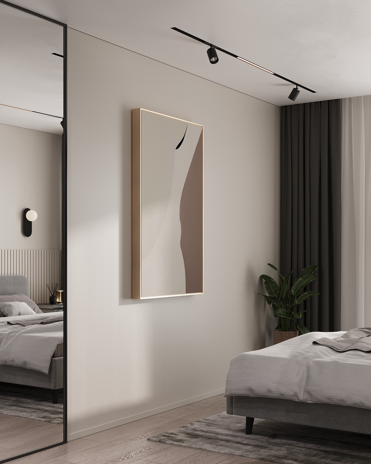 Современный интерьер в ЖК «Znak», Ижевск, 73 кв. м2