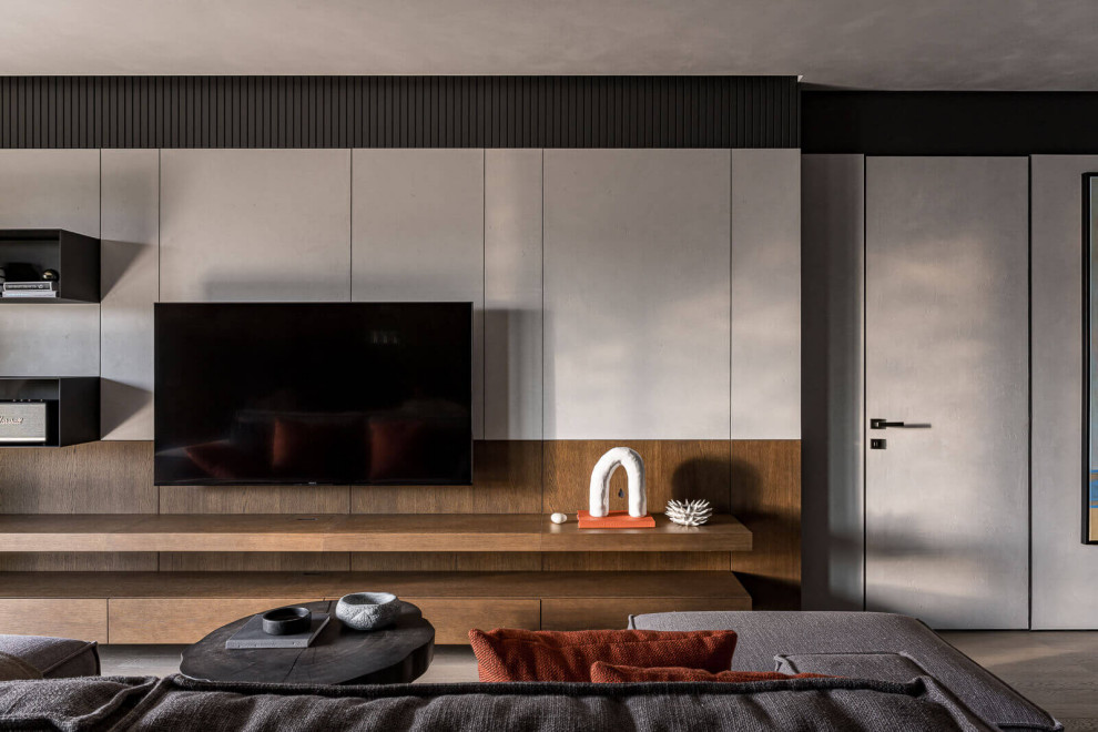 Гостиная  стиле лофт