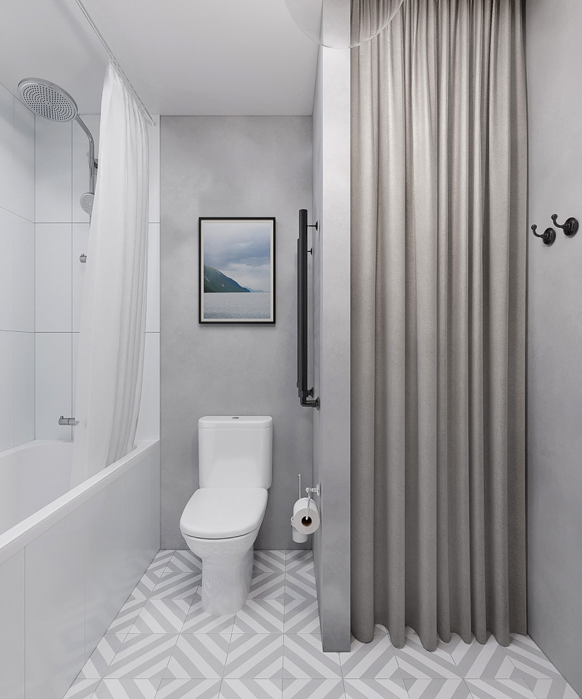 Обложка проекта: Проект квартиры «Вдохновляясь Севером»