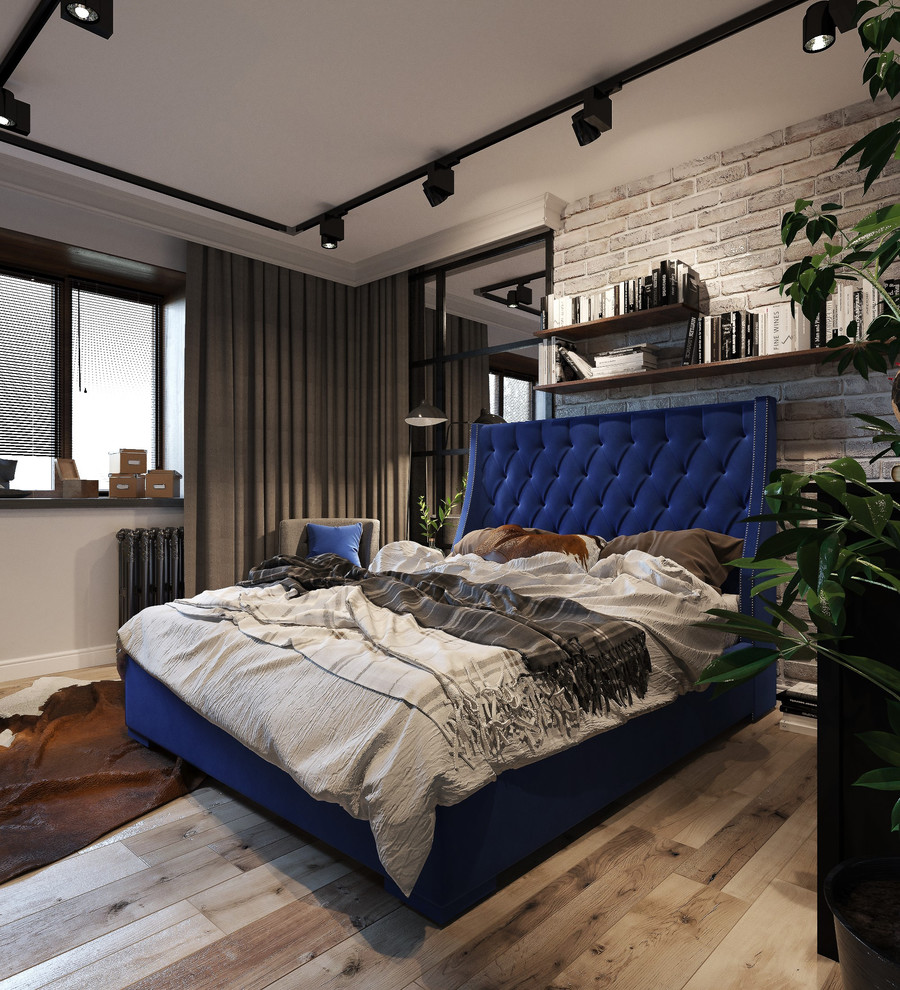 Интерьер спальни на Попова