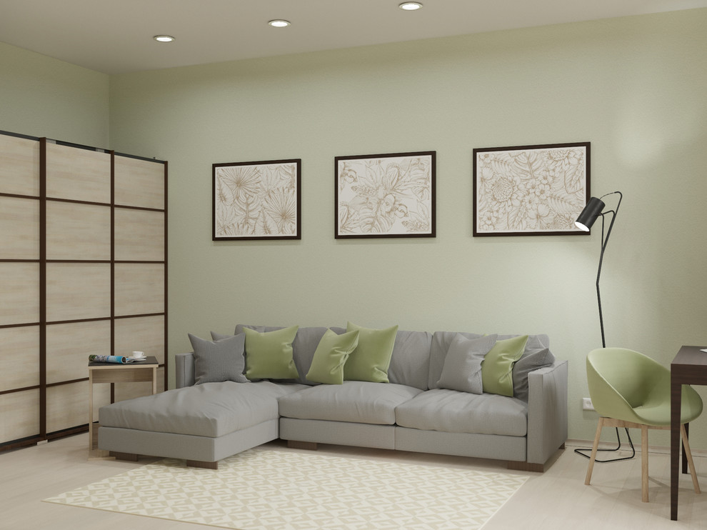 Однокомнатный модуль в стиле Контемпорари