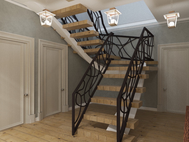 Частный дом в серых оттенках