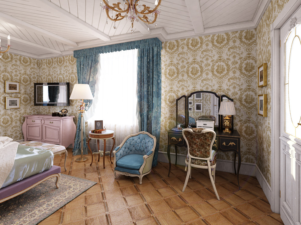 3dмодели для проекта спальни в стиле французкого романтизма