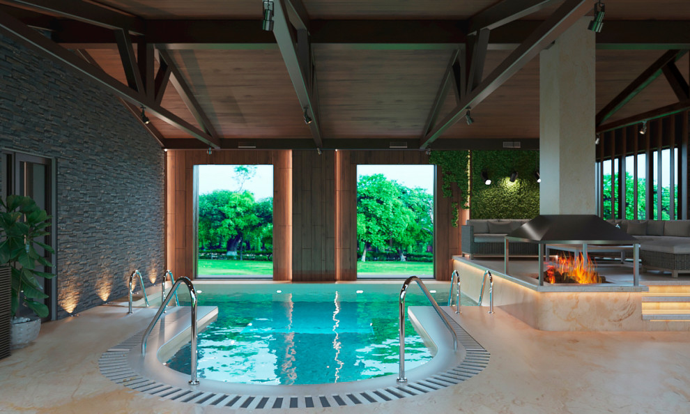 Обложка проекта: Бассейн и хамам