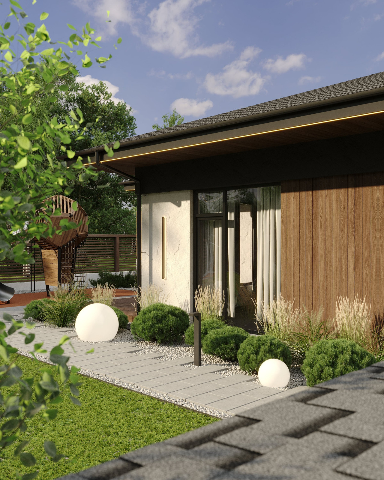 Демо-сад Лесные улочки