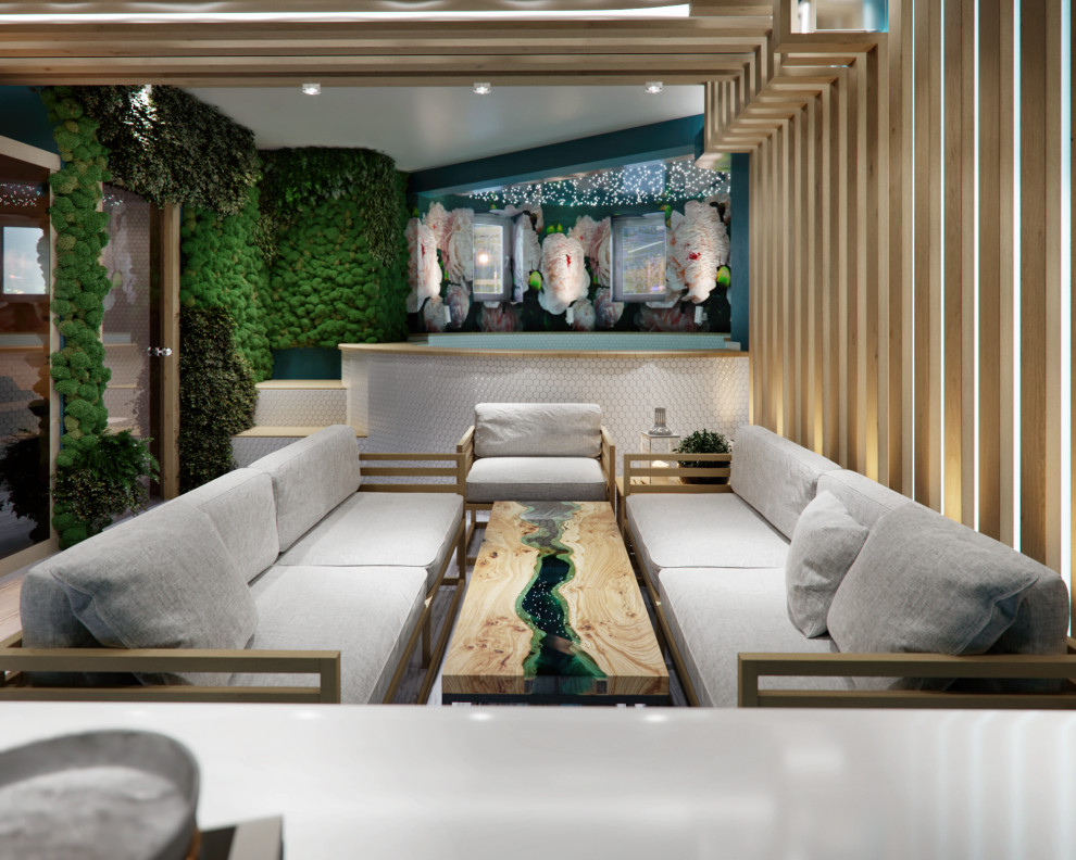 Сауна, зона отдыха