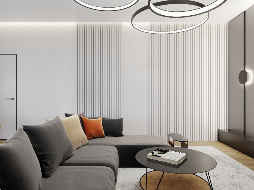 Обложка проекта: Гостиная в частном доме 300 м2