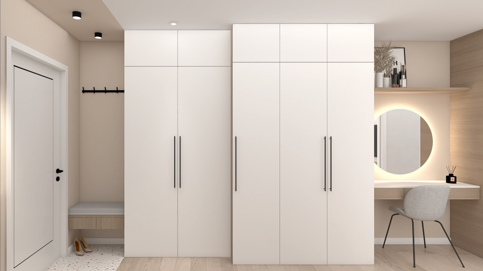 Трёхкомнатная квартира для любителей природы и минимализма