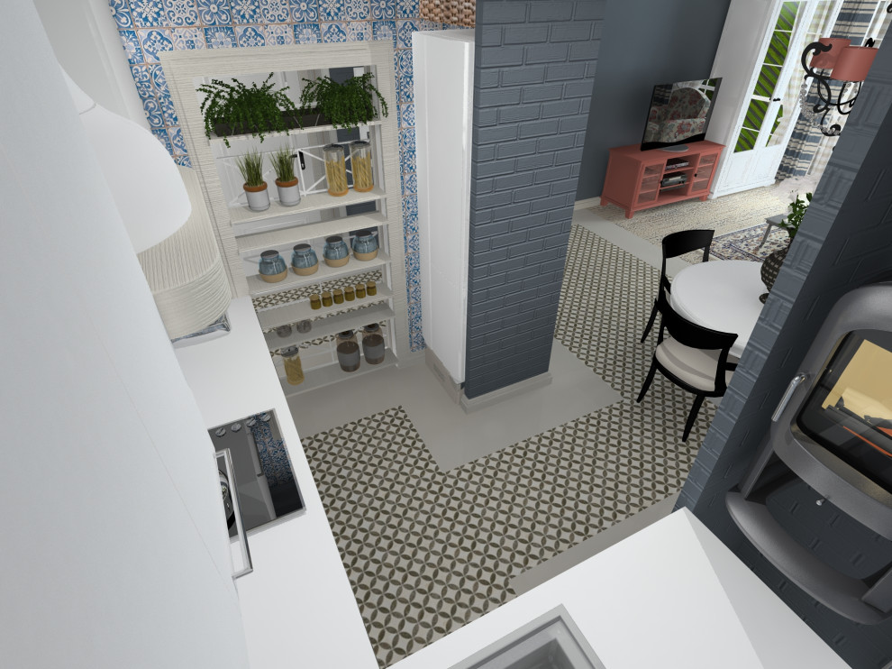 Коттедж с винтажным лоском и английскими манерами