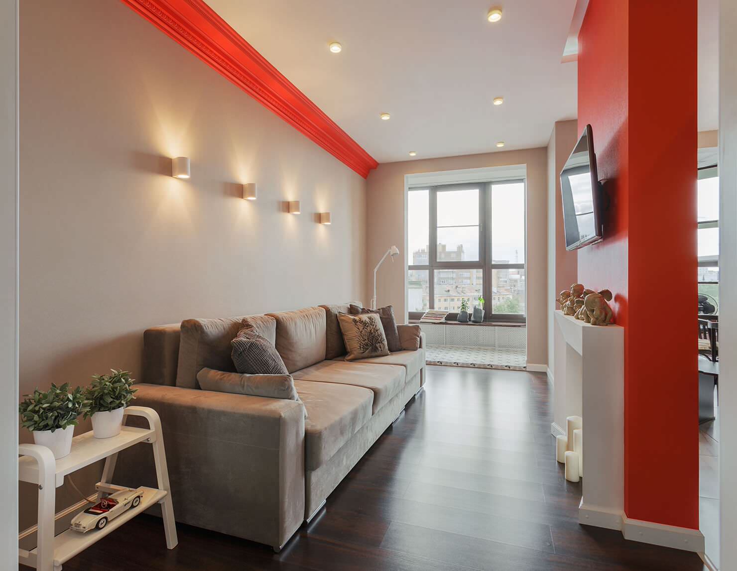 Квартира площадью 60 м2 на улице Новая