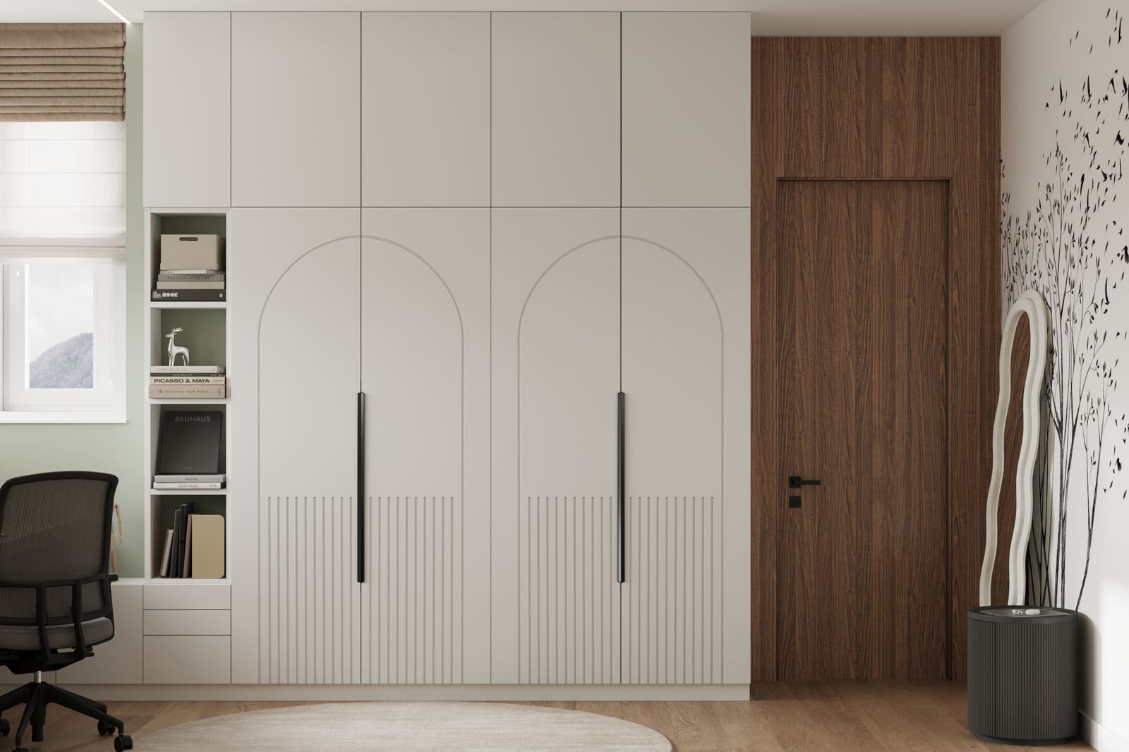 Дизайн-проект квартиры 70м2 в жк Садовый квартал г. Владивосток