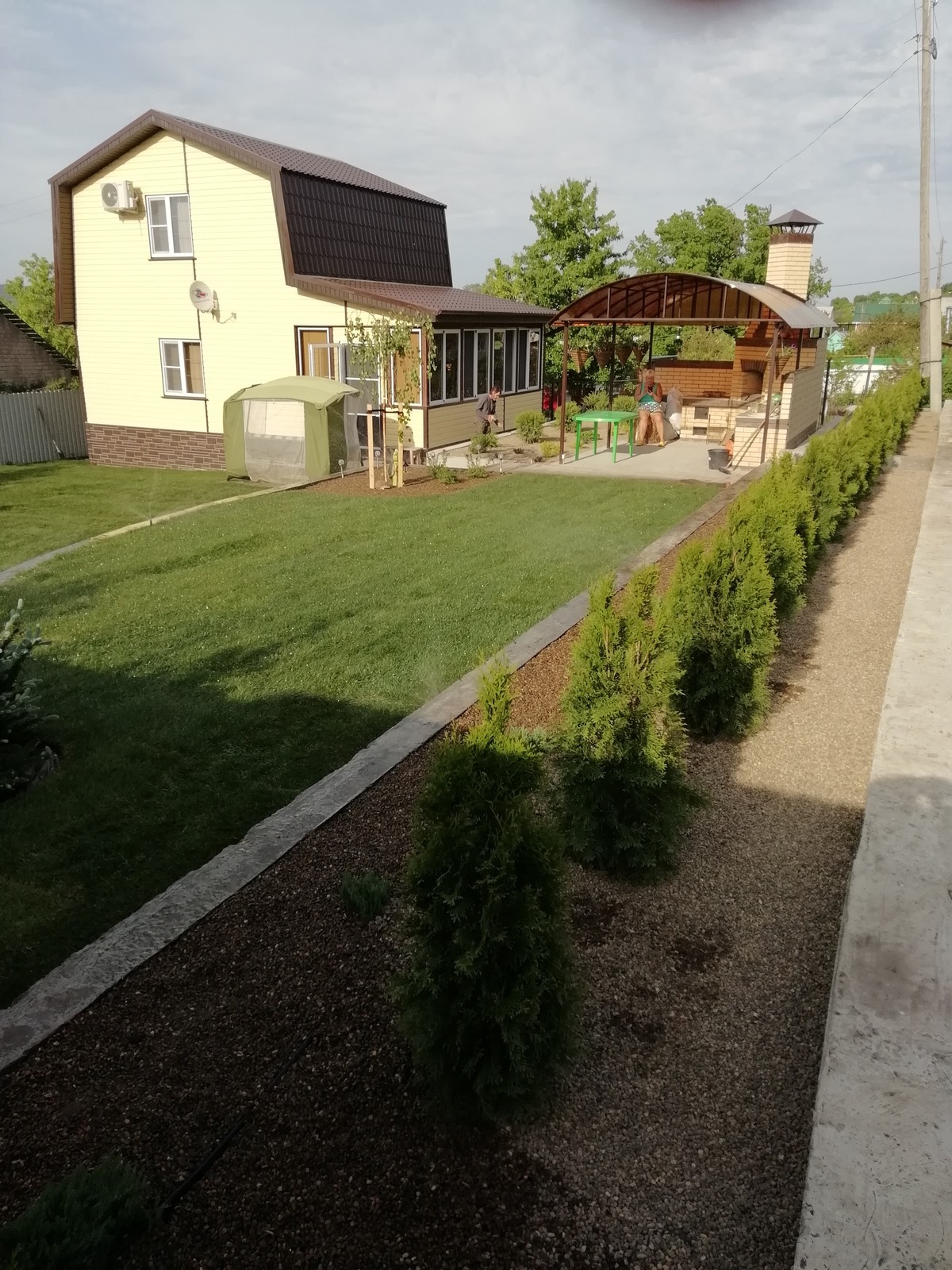 Обложка проекта: Ландшафтные работы, автополив, Самарская область, с. Зольное