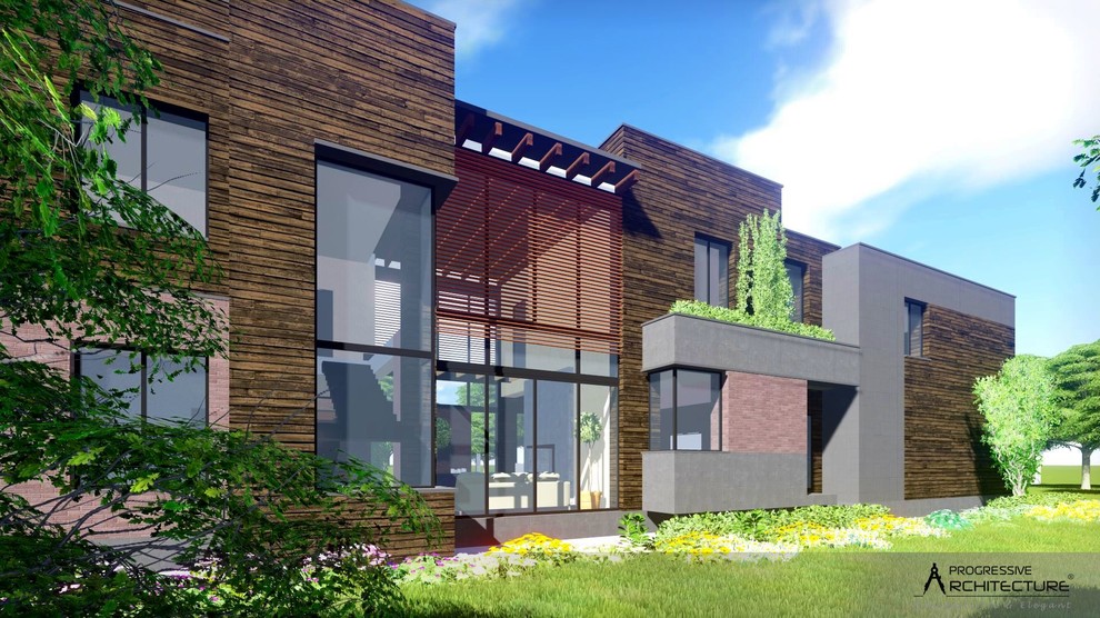 Современная резиденция для респектабельной семьи