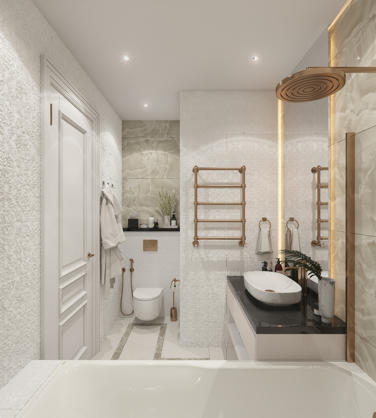 Квартира в современной классике в ЖК Дом Композиторов