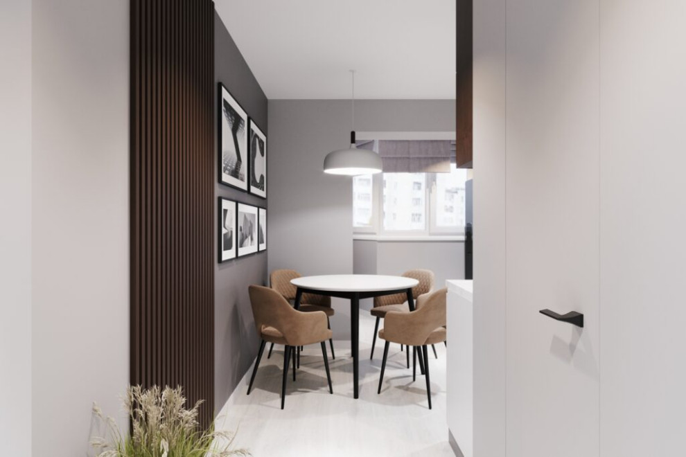 Дизайн-проект современной 3-комнатной квартиры