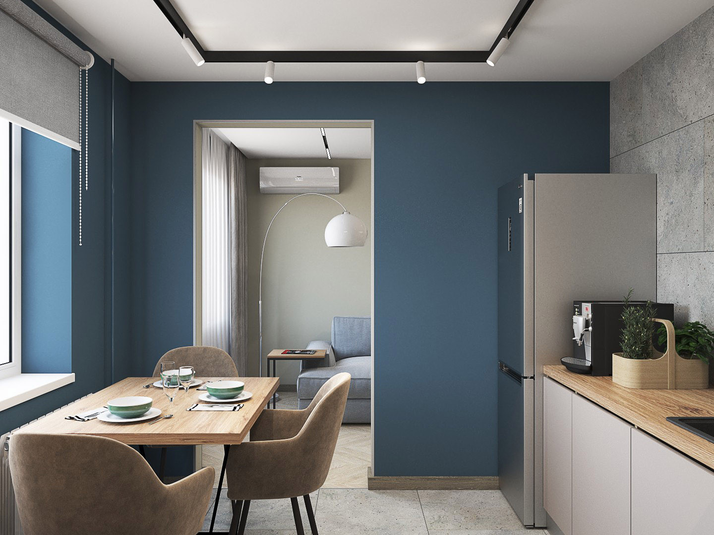 2-х комнатная квартира до реконструкции и после