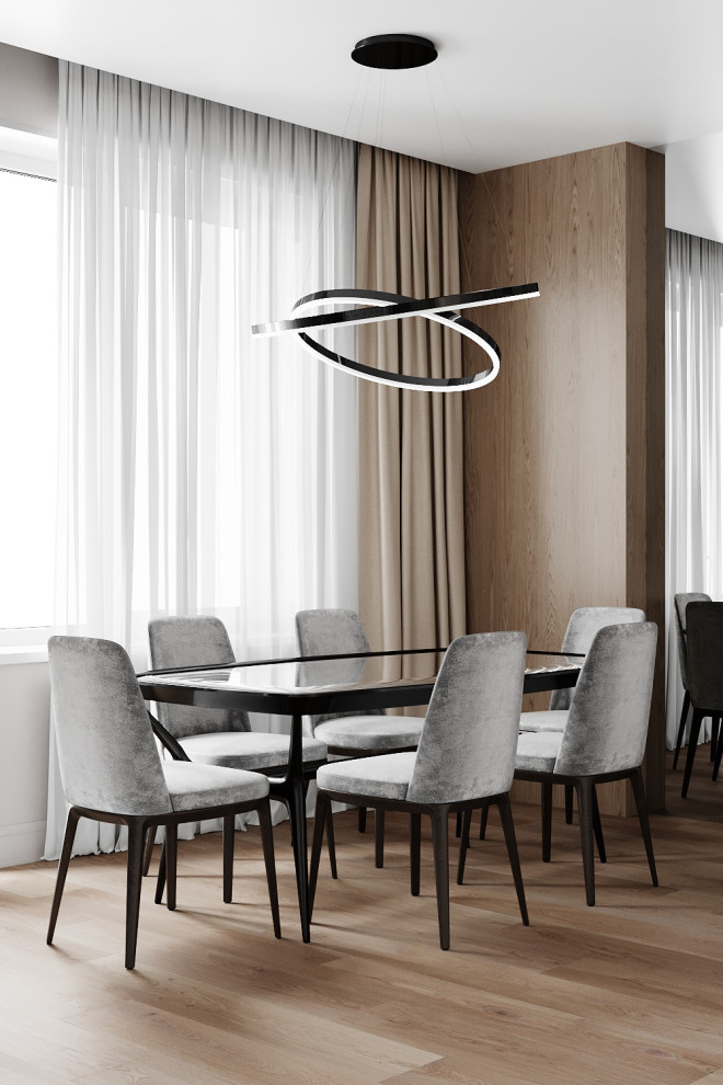 Дизайн трехкомнатной квартиры 100 кв. метров в Москве