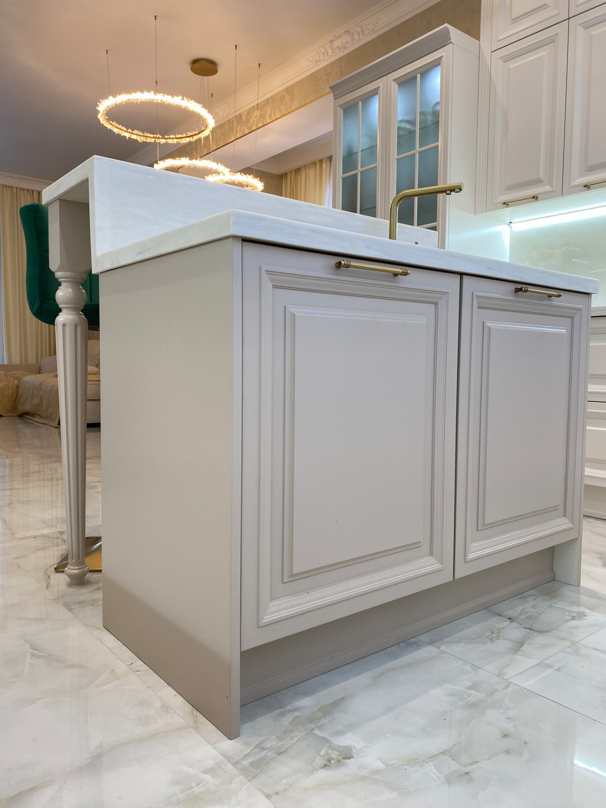 Кухня в частном доме в Подольске