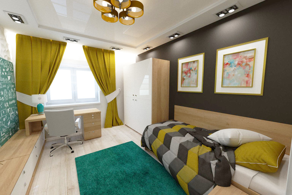 Обложка проекта: Комната для девочки подростка и детская для 2 девочек