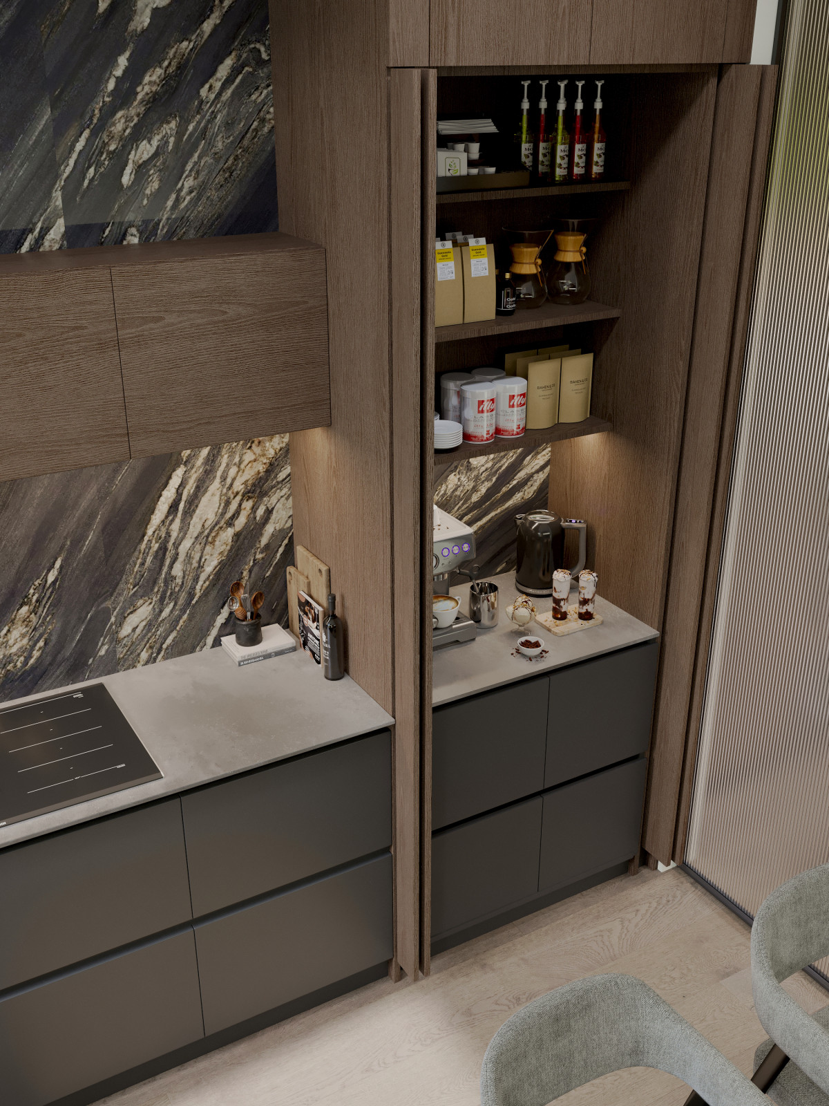 Загородный Дом Кухня