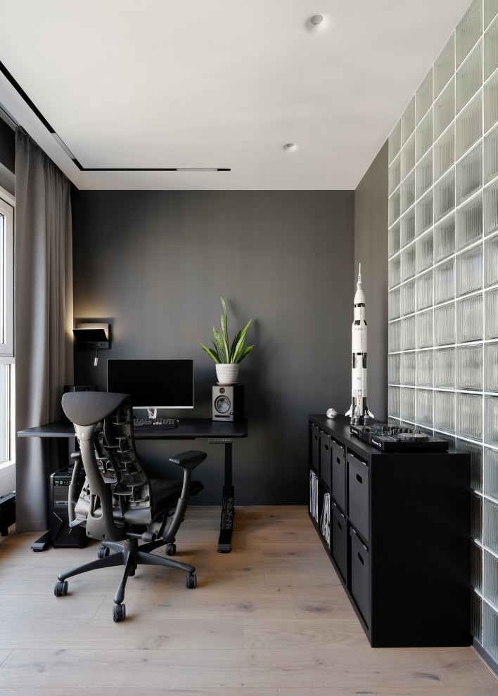 Квартира со стеклянной стеной и терраццо