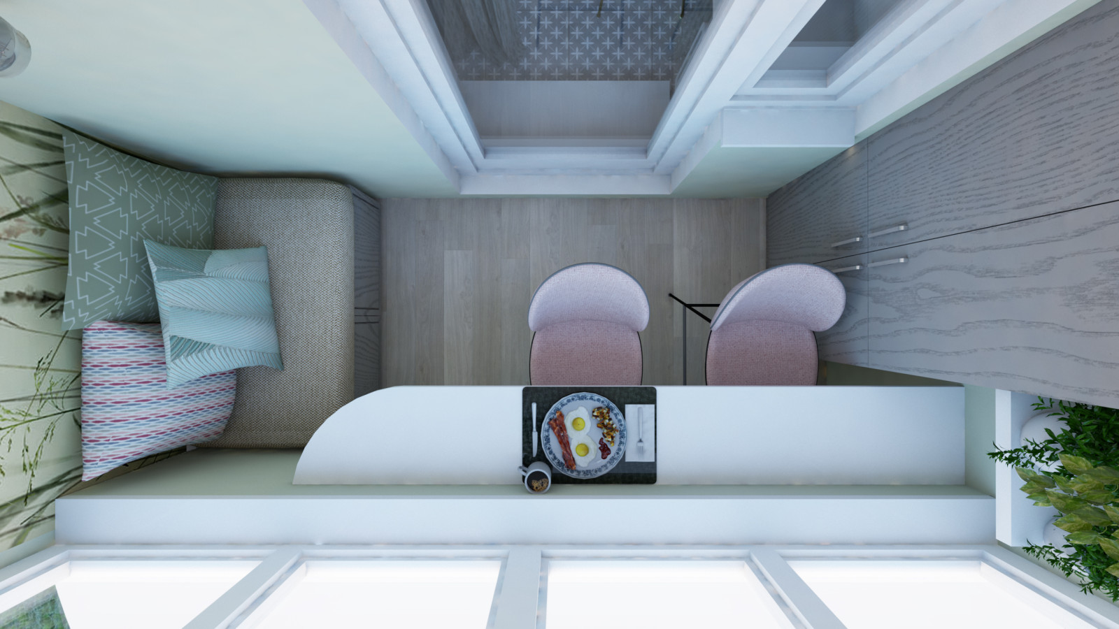 Квартира для девушки.