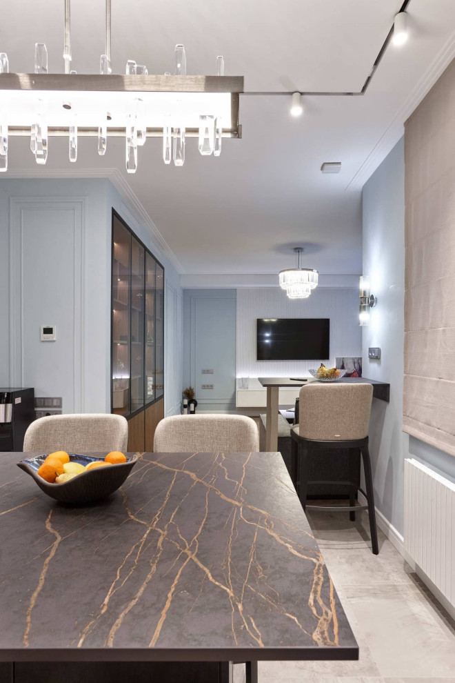 Дизайн и ремонт квартиры в ЖК «Мосфильмовский» — Море спокойствия