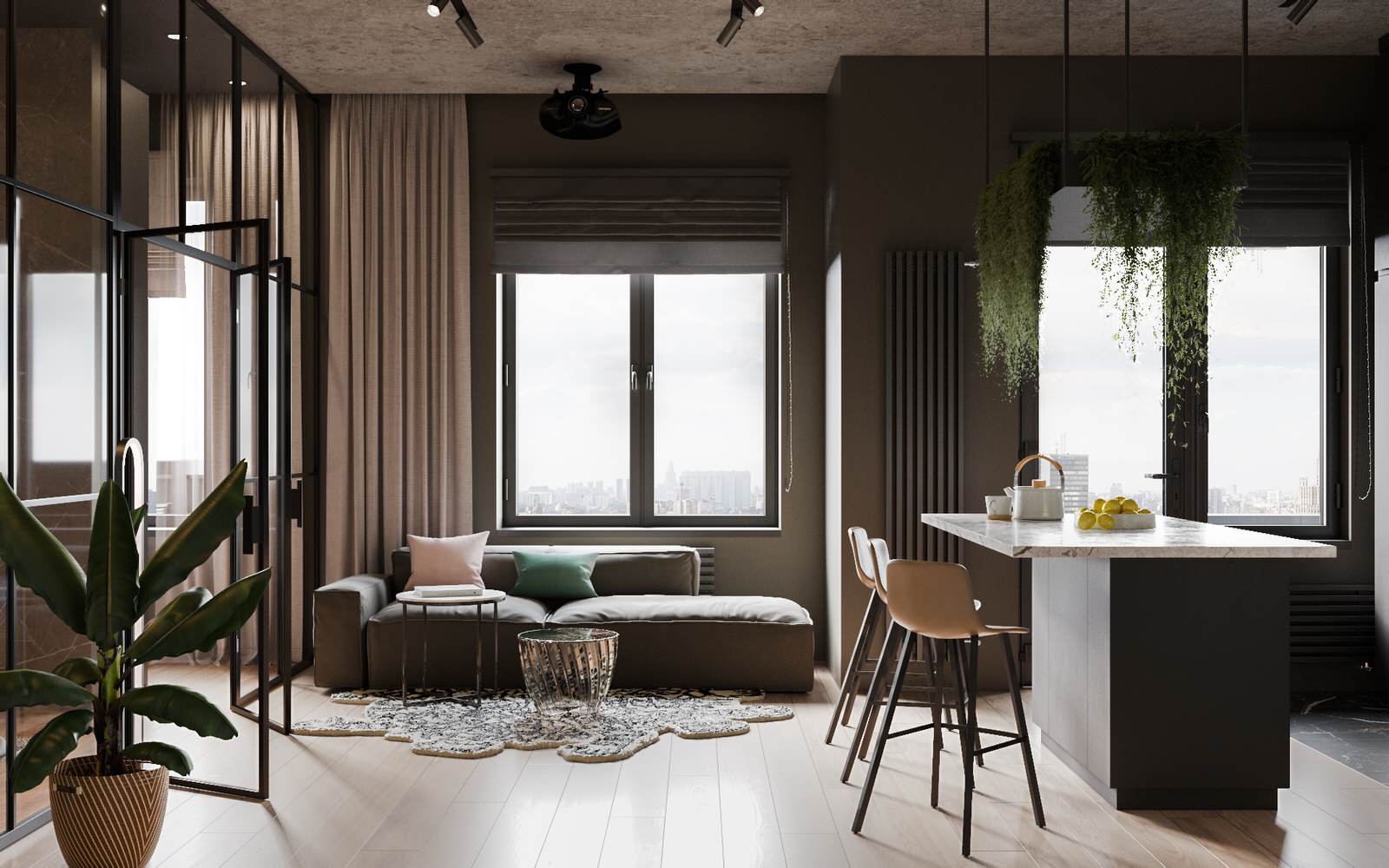 Минимализм в ЖК «Царская площадь»