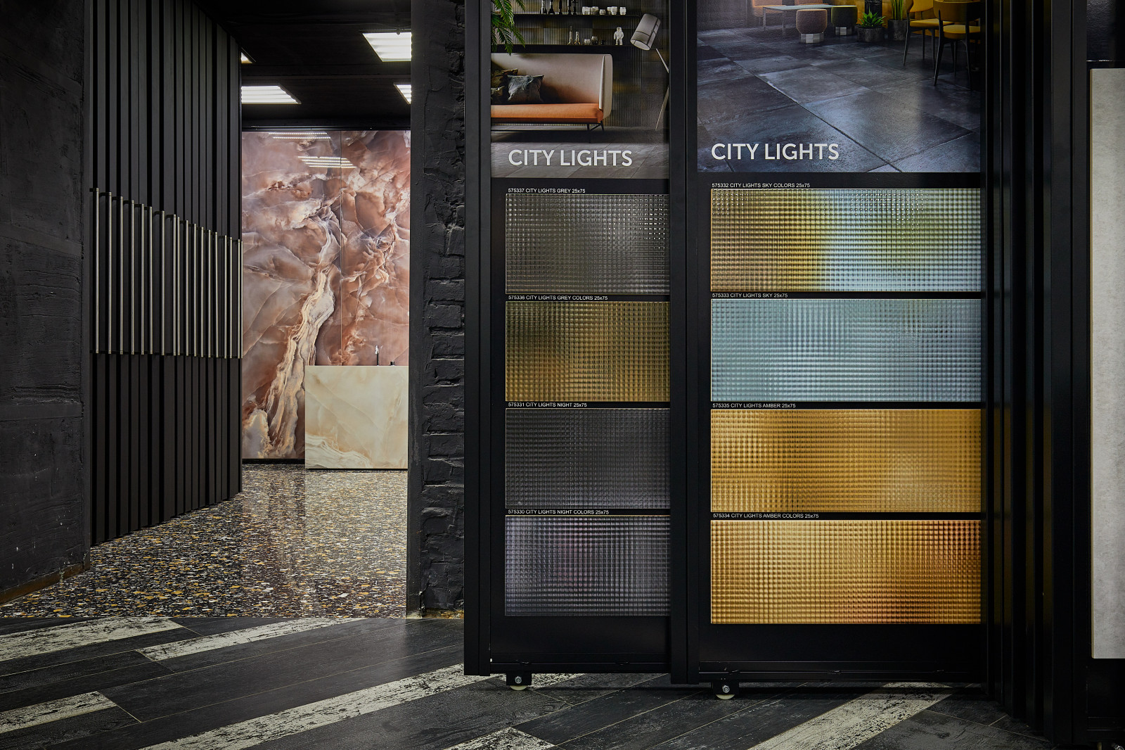 Экспозиция шоурума SpazioIris Moscow