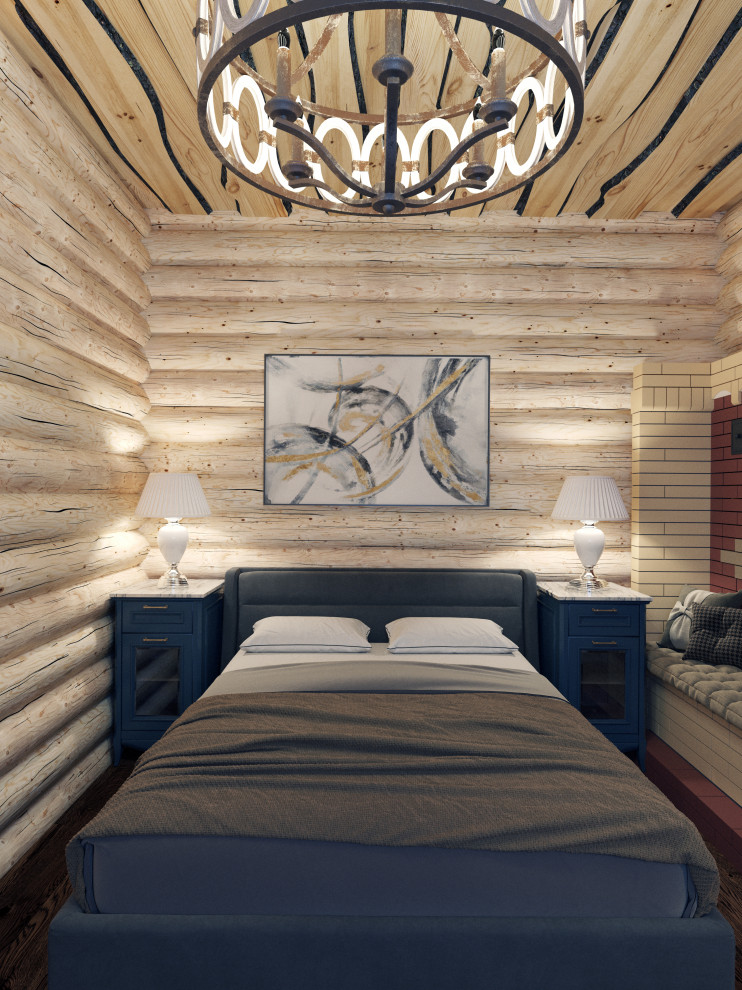 Дизайн-проект срубового дома на берегу реки Вуокса, Ленинградская область.