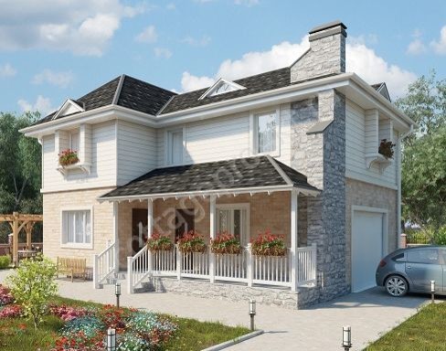 Проекты домов из бруса