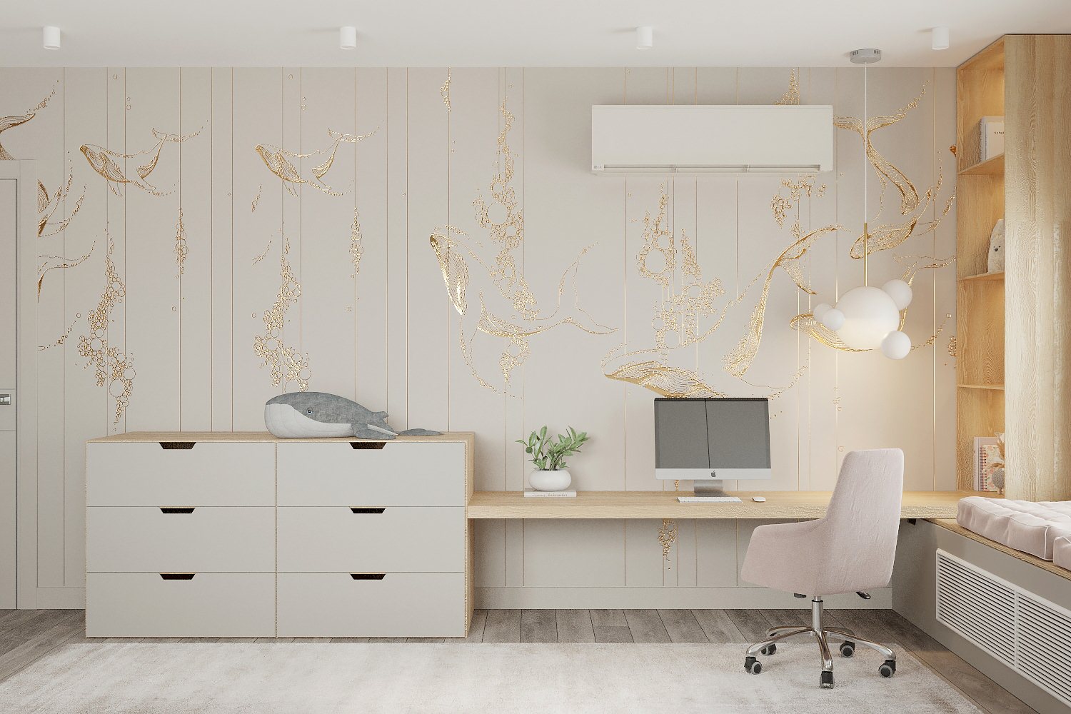 Квартира для семьи с вольером для собаки