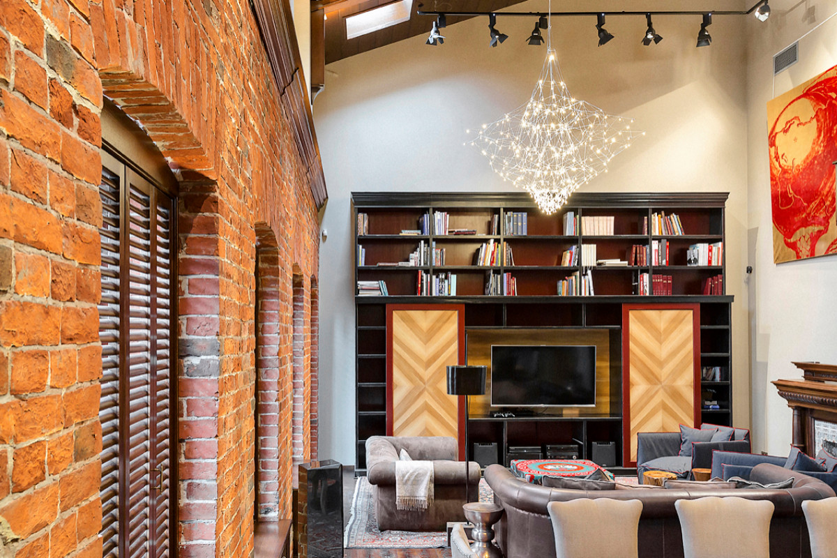 Двухуровневая квартира в Арбатских переулках