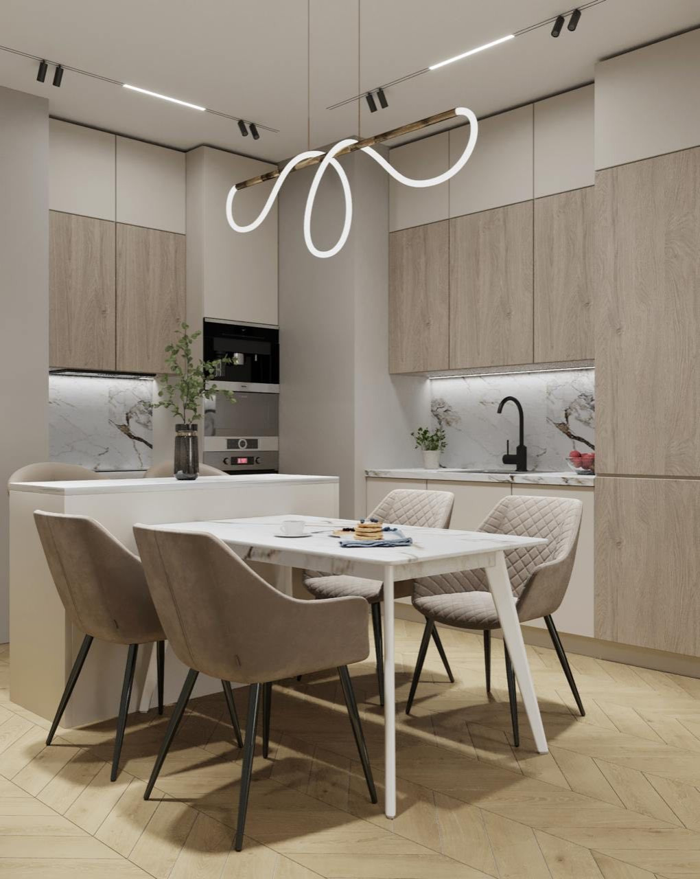 Обложка проекта: Квартира 2х комнатная