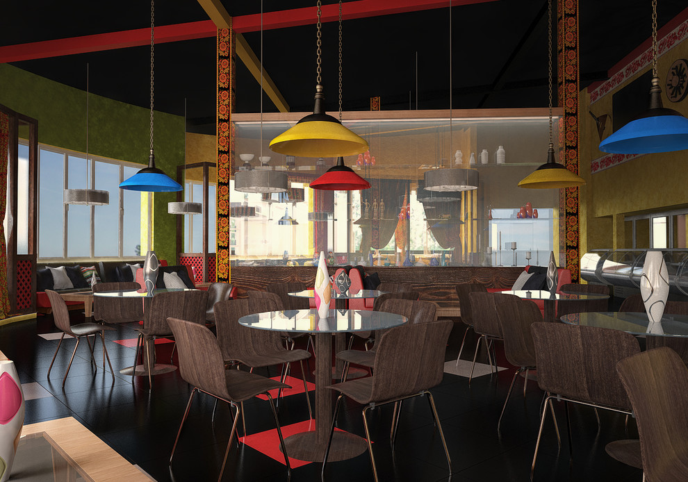 Дизайн-проект кафе от  «Strekoza Design»