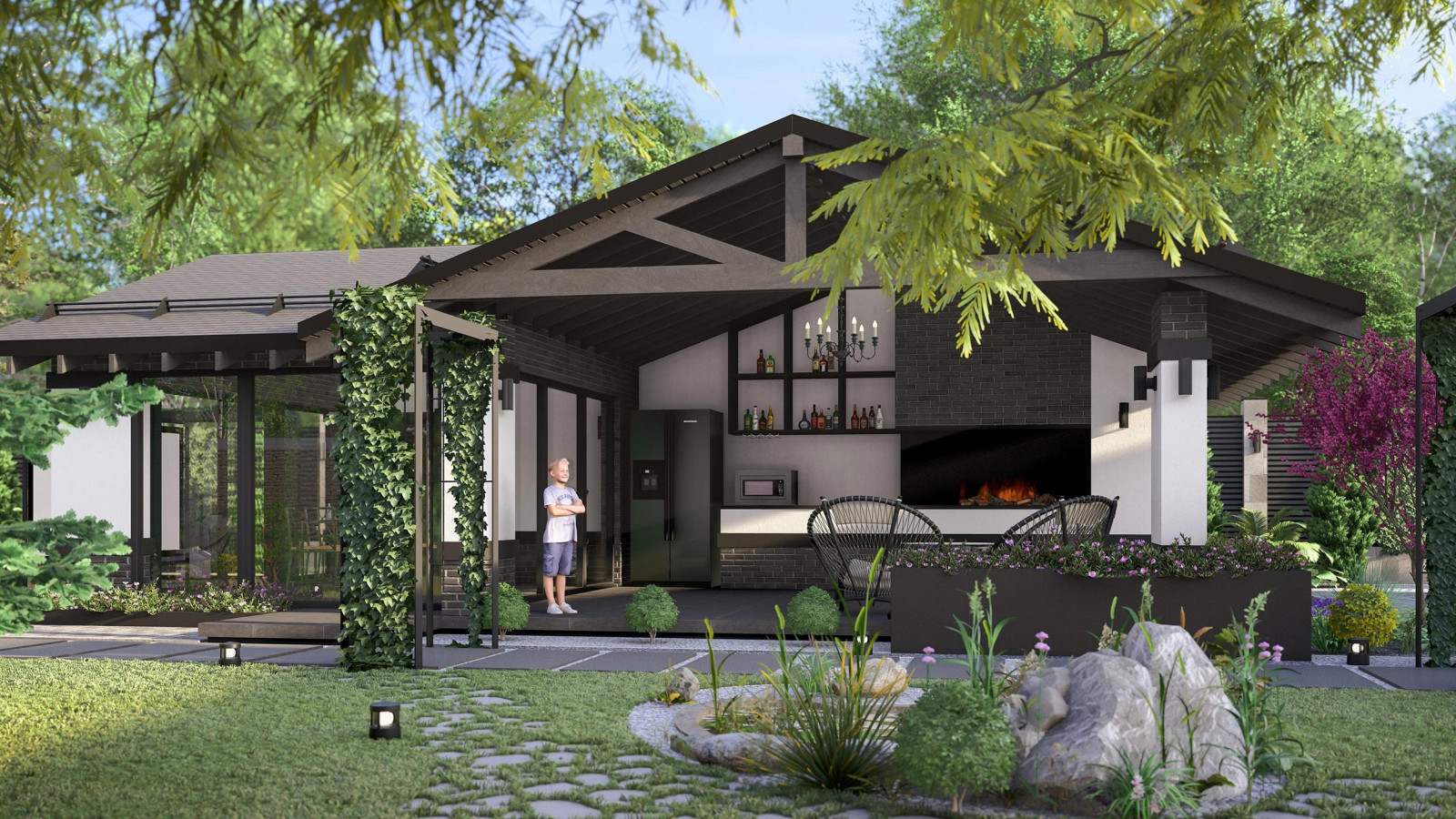 Дом и Ландшафт