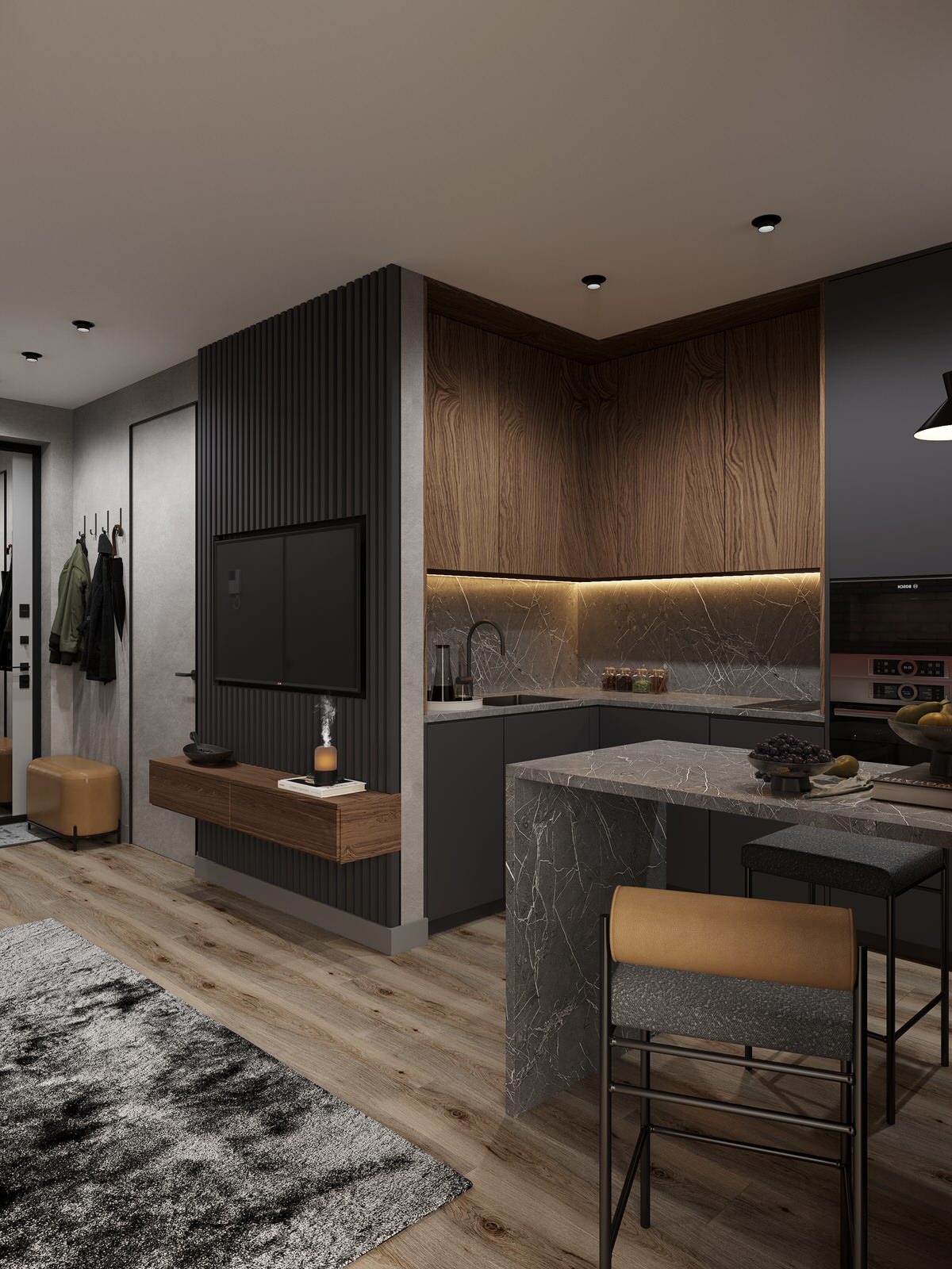 Студия 27 м2 в ЖК речной порт г.Тюмень