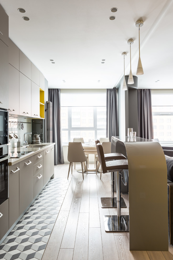 Кухня совмещенная с гостиной