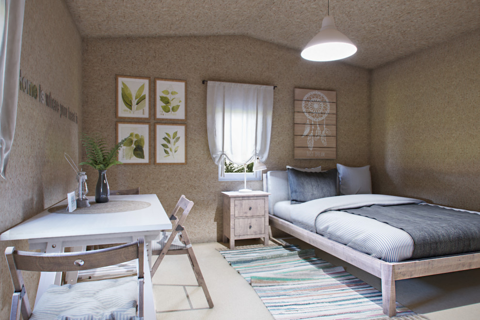 Дефолтовый домик для дачников.