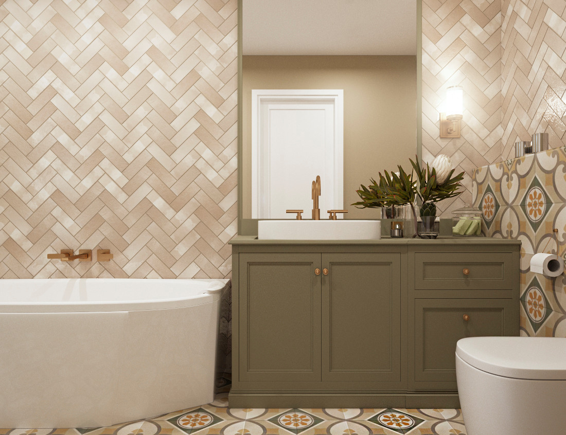 Интерьер ванной