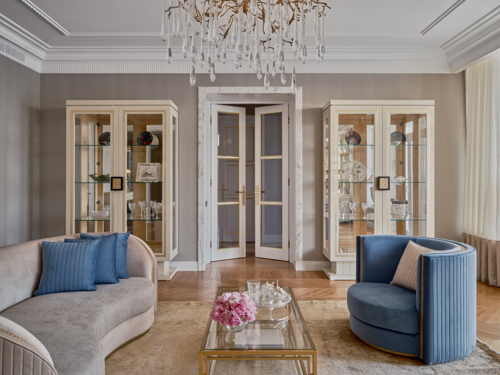 Обложка проекта: Дизайн интерьера квартиры 105 кв. м на ул Бронная